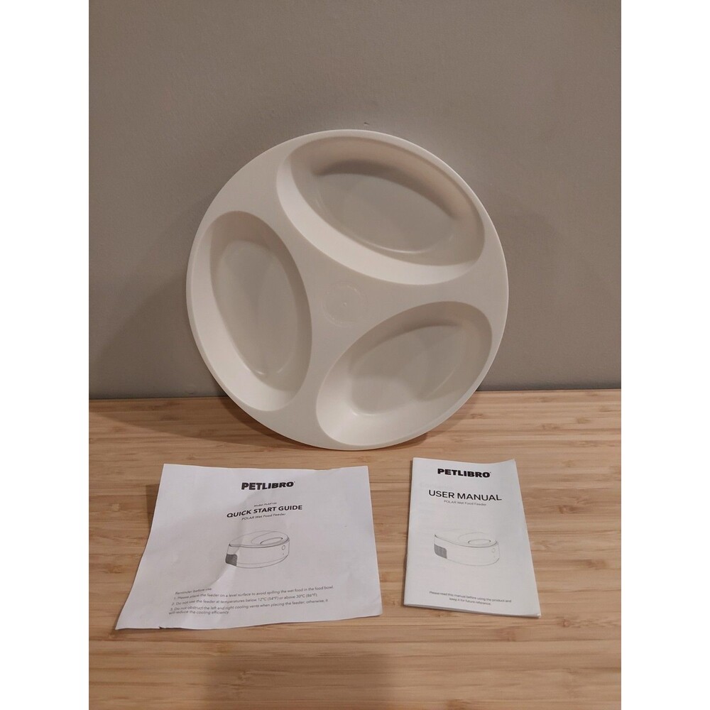 Plastic Plate BOWL Replacement For Petlibro POLAR model PLAF 109